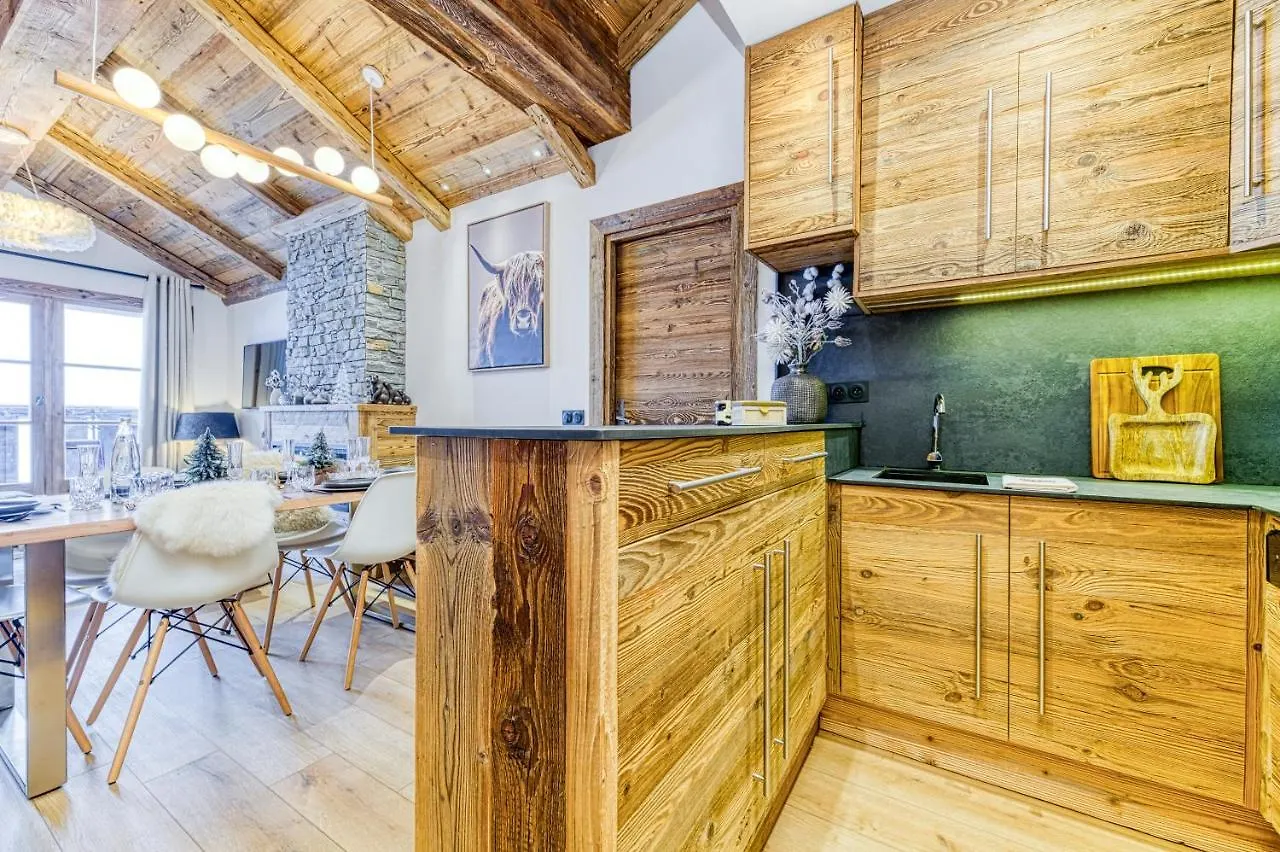 Appartement Style Chalet 5* Vue Mont-Blanc - Arc 1950 Les Arcs  Apartment Les Arcs (Savoie)